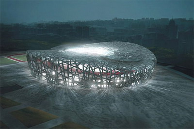 Национальный стадион станет главной спортивной ареной Олимпиады. Фото www.exline.ru.