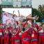 Сборная России качает своего тренера Юрия Борзаковского. Фото Валерия Бакланова