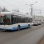 По Новочебоксарску троллейбус идет на автономном ходу.