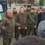 6 ноября мобилизованных с побывки в Новочебоксарске в учебную часть проводили родные и близкие, а также представители власти. Фото Наталии Колывановой