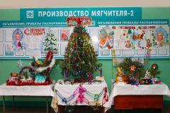 Сотрудники "Химпрома" украсили к новогодним праздникам свои рабочие местаСотрудники "Химпрома" украсили к новогодним праздникам свои рабочие места Химпром 