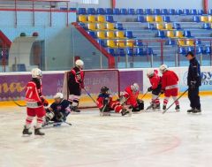 Мастер-класс "Сокола-2007" для детской следж-хоккейной команды "Атал"