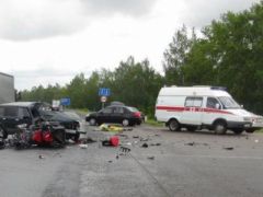 В Моргаушском районе в ДТП погиб мотоциклист