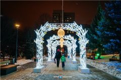 Арт-объектЧебоксары украсят к Новому году до 10 декабря зима Новый год город 