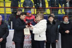 Поздравления “Соколу” от администрации Новочебоксарска.Звезда “Сокола” не погаснет ХК Сокол 