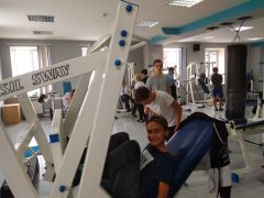 Семиклассники школы № 9 посетили фитнес-центр «Академия спорта» фитнес-центр «Академия спорта» 