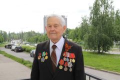 Виталий СЕРГЕЕВ, один из старейших  жителей  Новочебоксарска,  94‑летний ветеранЗащитники – пример для новых поколений День Победы 