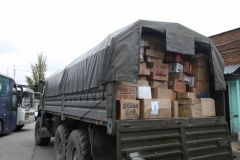 Сотрудники СК России и обучающиеся ведомственных образовательных учреждений передали гуманитарную помощь в Донбасс, Херсонскую и Запорожскую области