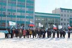 Поддержка российской армииХимпромовцы выстроились в виде буквы «Z» Химпром 