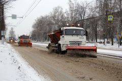 Фото Ирины ХАННАЧистых зимних дорог  без заторов! уборка дорог от снега 