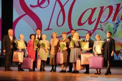 В честь милых дам Новочебоксарска состоялся большой концерт 8 марта 