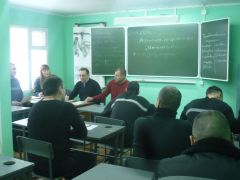  На базе новочебоксарской ИК-3 состоялось заседание государственной экзаменационной комиссии УФСИН 