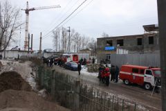  В Чебоксарах обрушилась стена дома. Людей вовремя эвакуировали обрушение МЧС Чувашии 