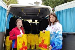 ПодаркиМинтруда Чувашии отправило подарки ветеранам в подшефный Бердянский район Чувашия - Бердянску 
