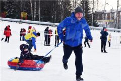  В столице Чувашии зимними забавами отметили Всероссийский день снега день снега 