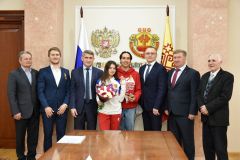 Олег Николаев поздравил фристайлистов с успешным выступлением на чемпионате мира Лана Прусакова 
