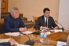 Д. Краснов (справа)Дмитрий Краснов: наша задача - выделить прорывные инициативы Дмитрий Краснов 