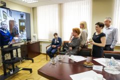 Олег Николаев пообщался по видеомосту с моряками Балтийского флота из Чувашии