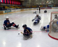  Первый Открытый турнир Чувашии по следж-хоккею прошел в Новочебоксарске следж-хоккей 