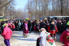  Сотрудники «Химпрома» в первый день весны широко отпраздновали Масленицу Химпром 