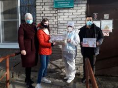 Студенты Новочебоксарского политехнического техникума приняли участие в акции "Спасибо, доктор!" #стопкоронавирус 