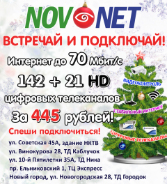 Новогоднее послание от Novonet НКТВ 