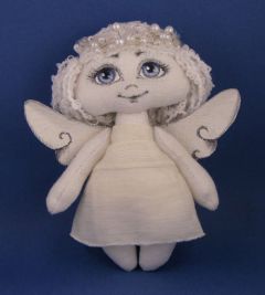 Куклы с глазами ангелов Увлеченные текстильная кукла 