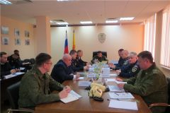 Заседание штабаОперативный штаб провел в Чувашии антитеррористическое учение командно-штабные учения 