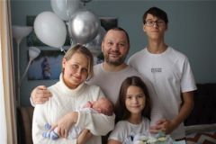 Семья АфросиныхИрину Афросину и ее новорожденного сына выписали из ковид-госпиталя #стопкоронавирус 