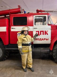 Татьяна Шлифанова из Чувашии - одна из лучших пожарных добровольцев России