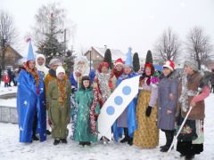 В Музее космонавтики прошел Парад Дедов Морозов и Снегурочек
