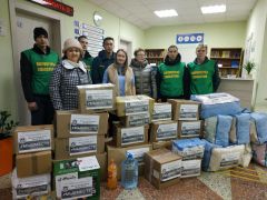 Сбор помощиНовочебоксарцы активно собирают помощь жителям Донбасса #ЧувашияДонбассу 