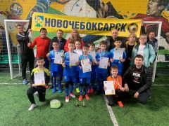 ПобедителиМаленькие футболисты из Новочебоксарска выиграли "Кубок Поволжья-2022" футбол 