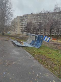 Фото О. ВолковойИз-за порывистого ветра 12 и 13 ноября 18 населенных пунктов Чувашии остались без электроэнергии ветер 