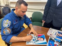 В Москве представлена фото-биография космонавта Андриана Николаева 2022 - Год выдающихся земляков Чувашии 