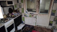 В Новочебоксарске из-за детской шалости загорелась квартира пожар 