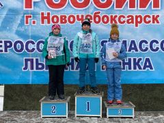 На «Лыжне России-2023» в Новочебоксарске стартовали школьники Лыжня России-2023 