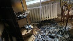 Пожар в доме на улице Ж. Крутовой унес жизнь хозяина квартиры