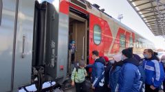 В Чувашию прибыли 446 беженцев из ДонбассаВ Чувашию прибыли 446 беженцев из Донбасса