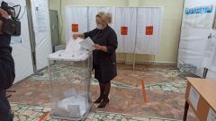 Алла СалаеваВице-премьер Правительства Чувашии Алла Салаева проголосовала Выборы-2020 