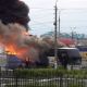 В Чувашии сгорел пассажирский автобус