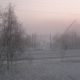 Сильный туман в Новочебоксарске утром 24 февраля