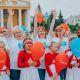 Песенный флэш-моб объединил взрослых и детей на Красной площади