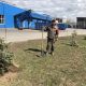 На мусороперегрузочной станции в Чебоксарах спасли четыре голубые ели