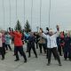 Пенсионеры из Новочебоксарска поучаствовали в международной акции "10000 шагов к жизни" 10000 шагов к жизни 