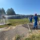 На Чебоксарской ГЭС соревновались пожарные-добровольцы Чебоксарская ГЭС 