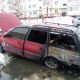 В Новочебоксарске вспыхнул легковой автомобиль