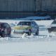 На чебоксарском заливе проходят автогонки на льду Волжский трек автоспорт автогонки 