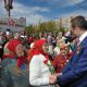  Глава Чувашии Михаил Игнатьев в Новочебоксарске принял участие в праздновании Дня Победы