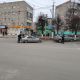 В Новочебоксарске около остановки "Магазин "Каблучок" столкнулись два автомобиля